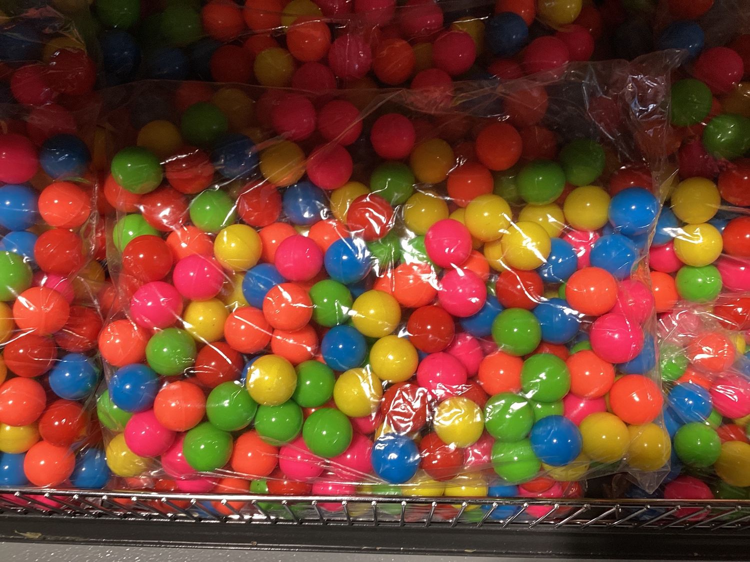 Assorted Color 27mm Bounce Ball (Pack of 144)