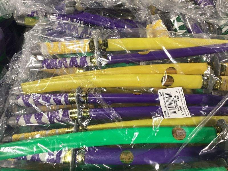 Assorted Color Ninja Sword 24" (Dozen)