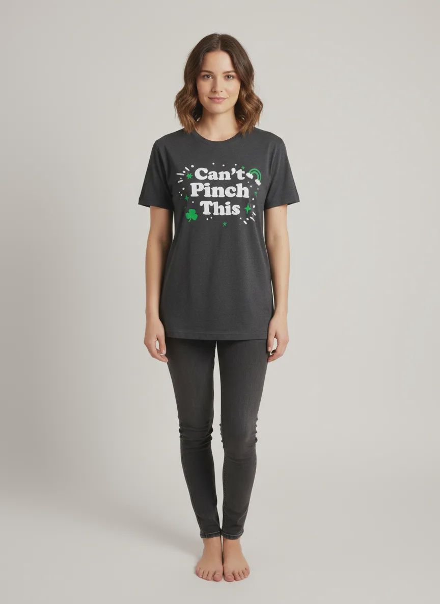 Can't Pinch This Adult Unisex Tee - Emerald Green / M