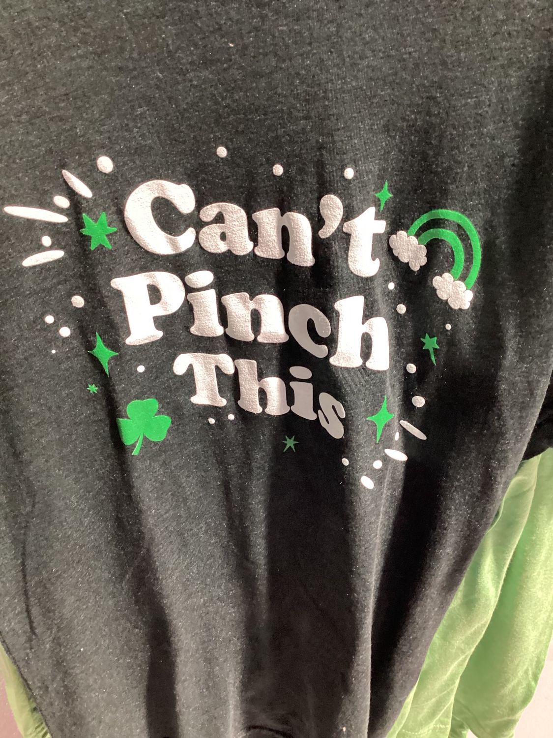 Can't Pinch This Adult Unisex Tee - Emerald Green / XL