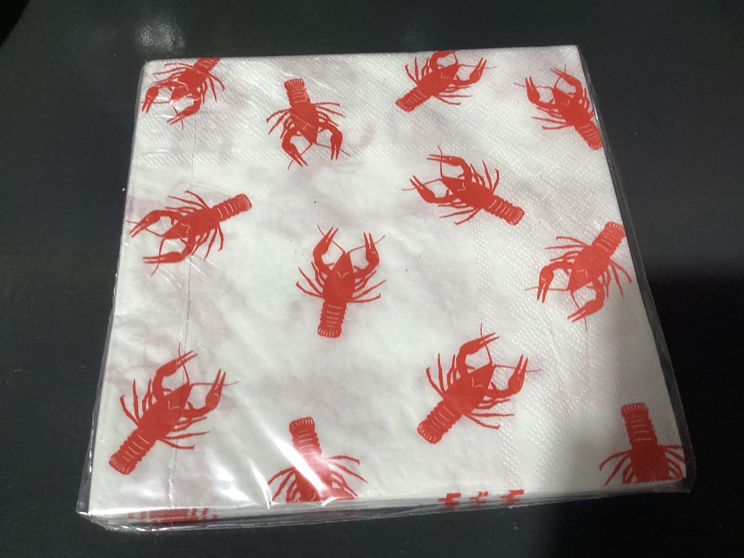 Crawfish 2-Ply Luncheon Napkin (Pack of 16)
