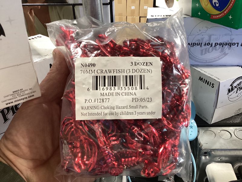 Crawfish 70mm (3 Dozen)