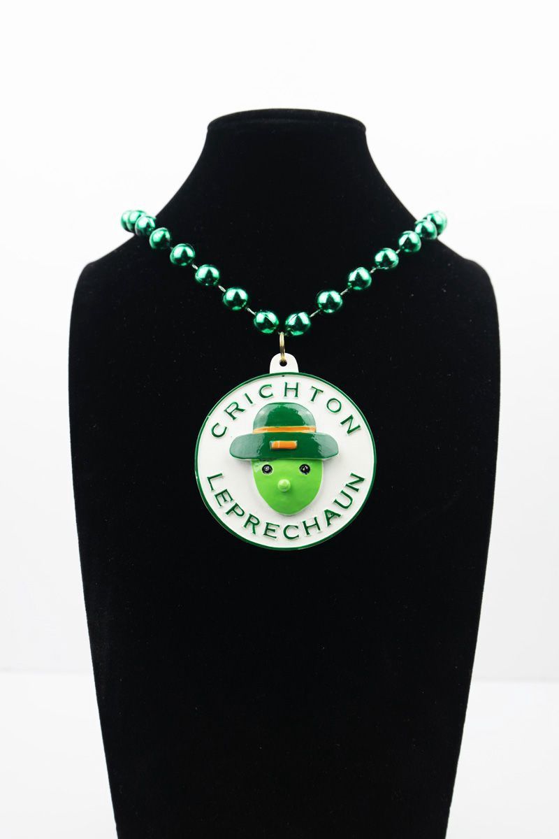 Crichton Leprechaun Mardi Gras Bead 6pc bag