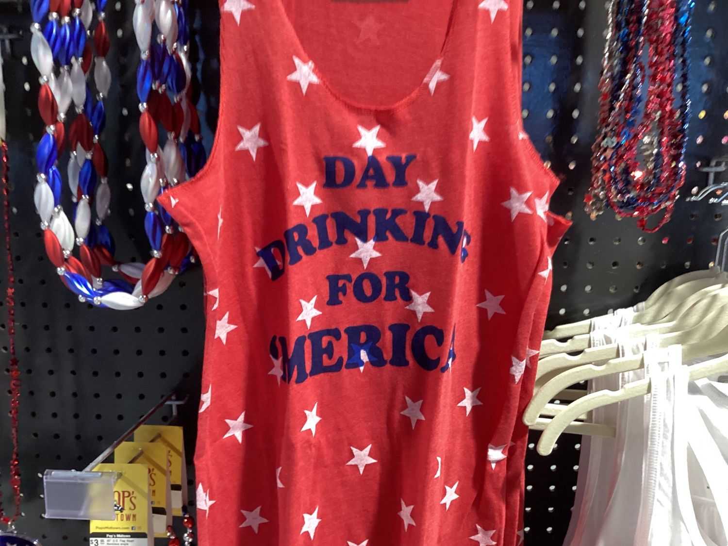 Day Drinking for Merica Womens Tank M