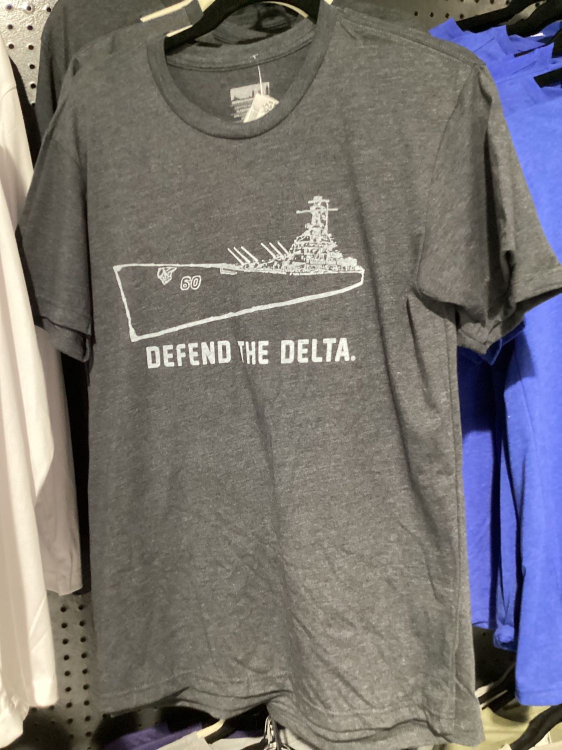 Defend the Delta -S- Charcoal