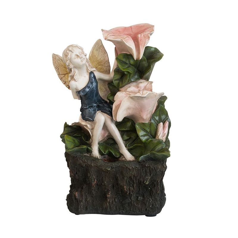 Decorative 3 Tier Water Fountain with Fairy