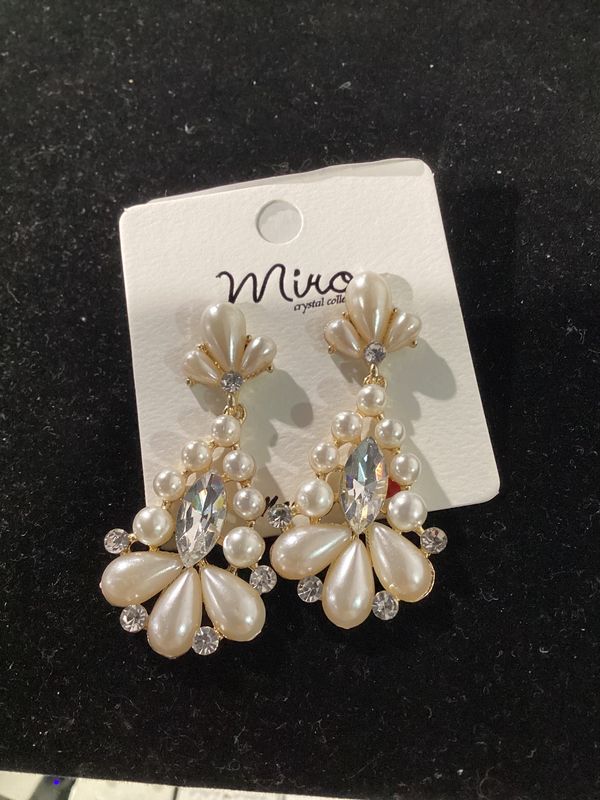 Earrings - Pearl Gold