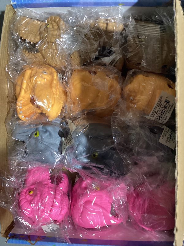 Dinosaur Head Squish Toy (Each)