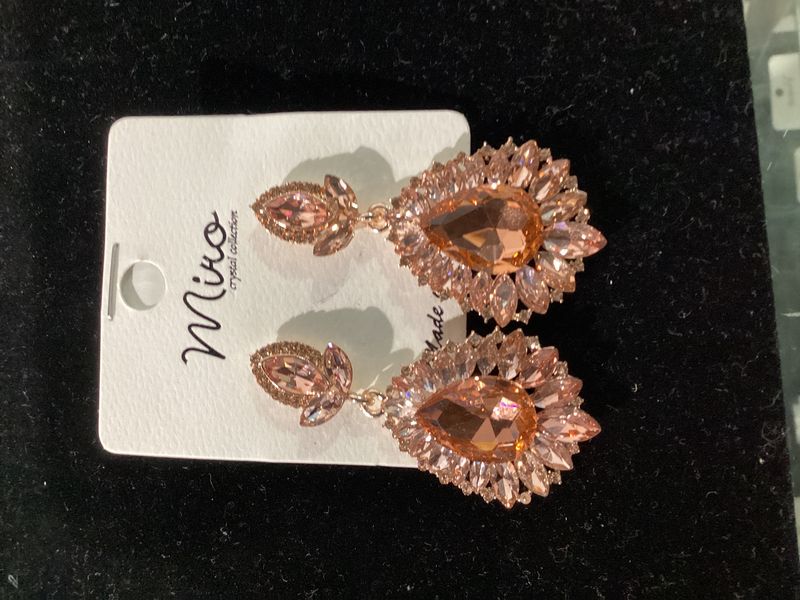Earrings - Peach
