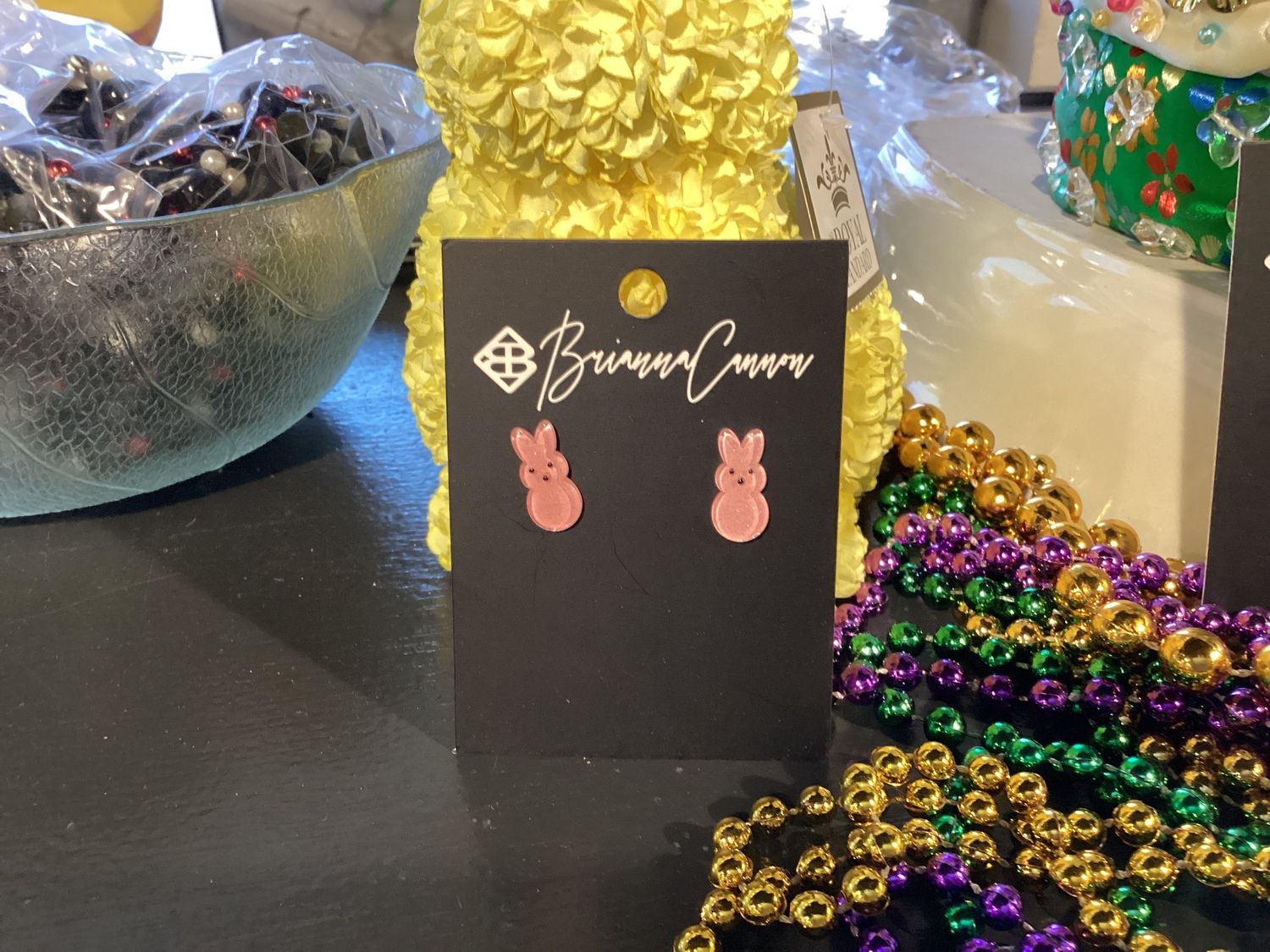 Easter 2022 - Peep Studs Pink