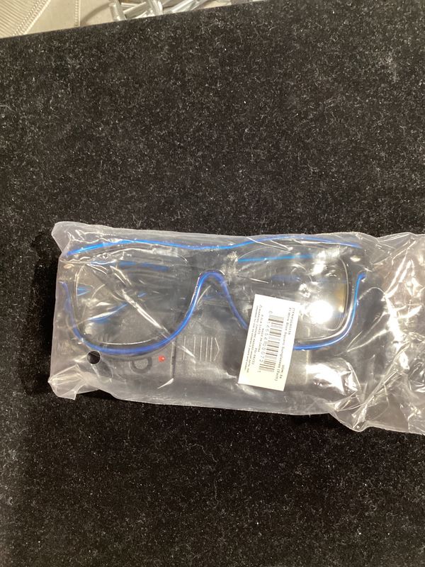 El Wire Blue Square Sunglasses (Each)