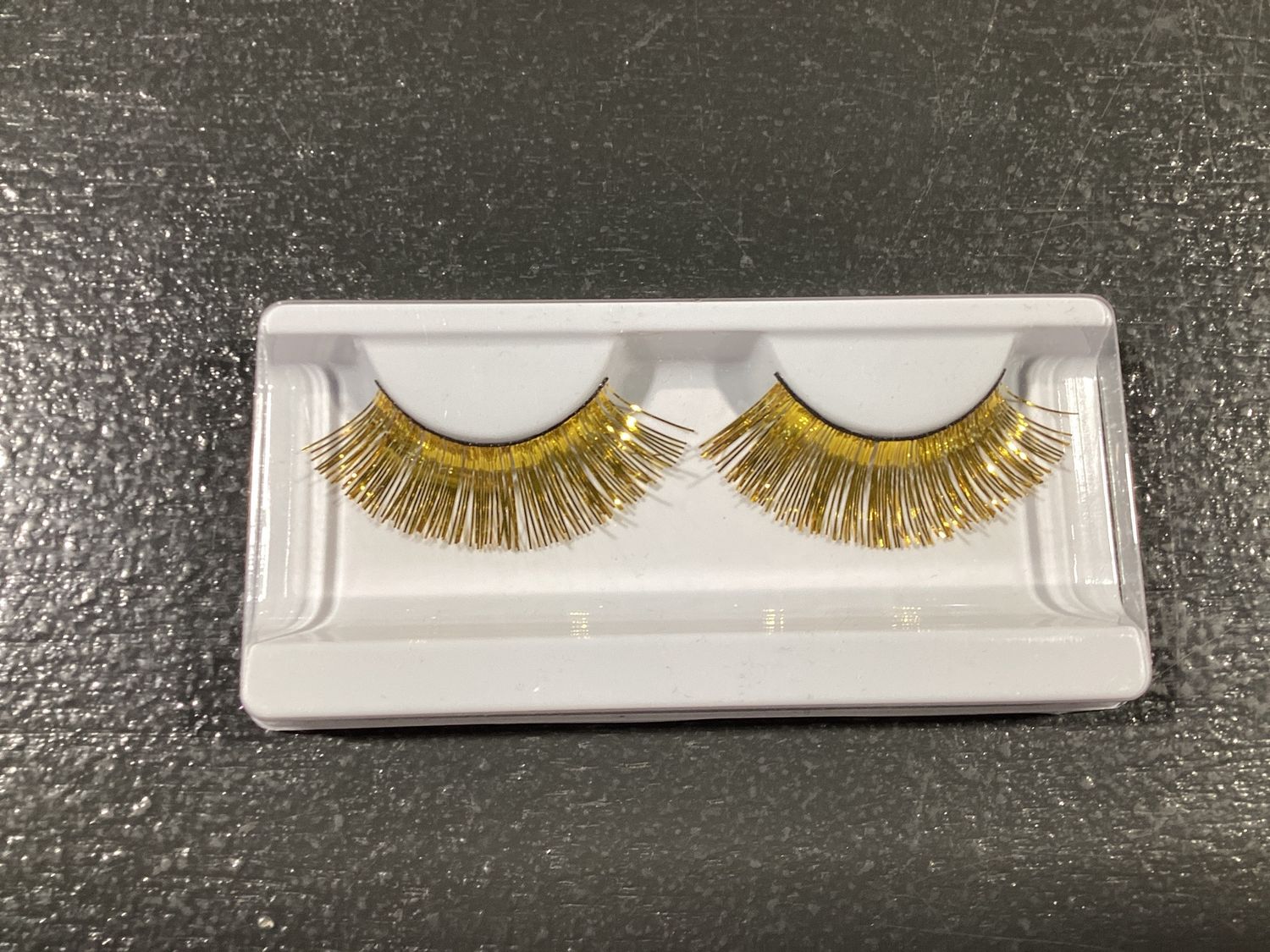 Gold Eyelashes (Pair)