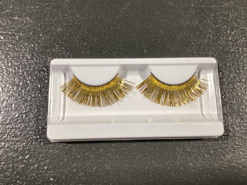 Gold Eyelashes (Pair)