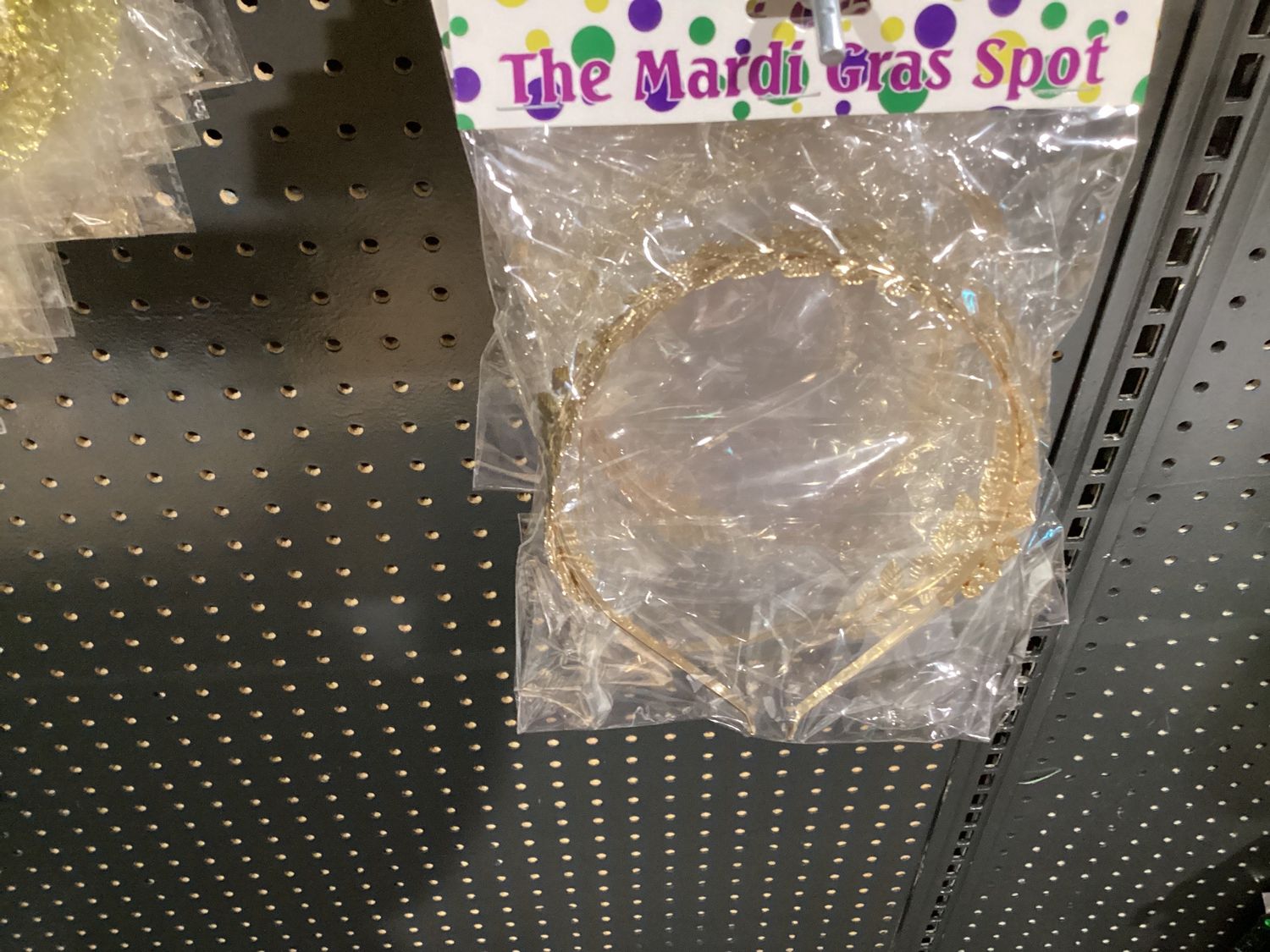 Golden Leaf Goddess Headband (Each)