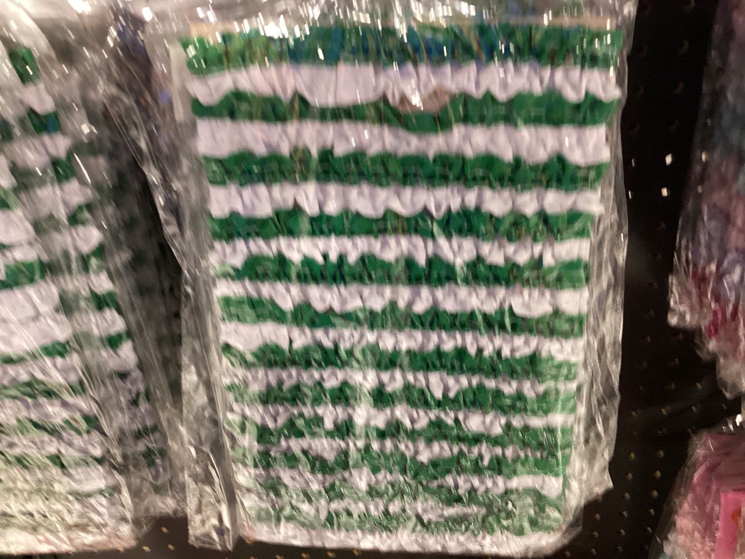 Green and White St. Patrick&#39;s Day Garter (Dozen)