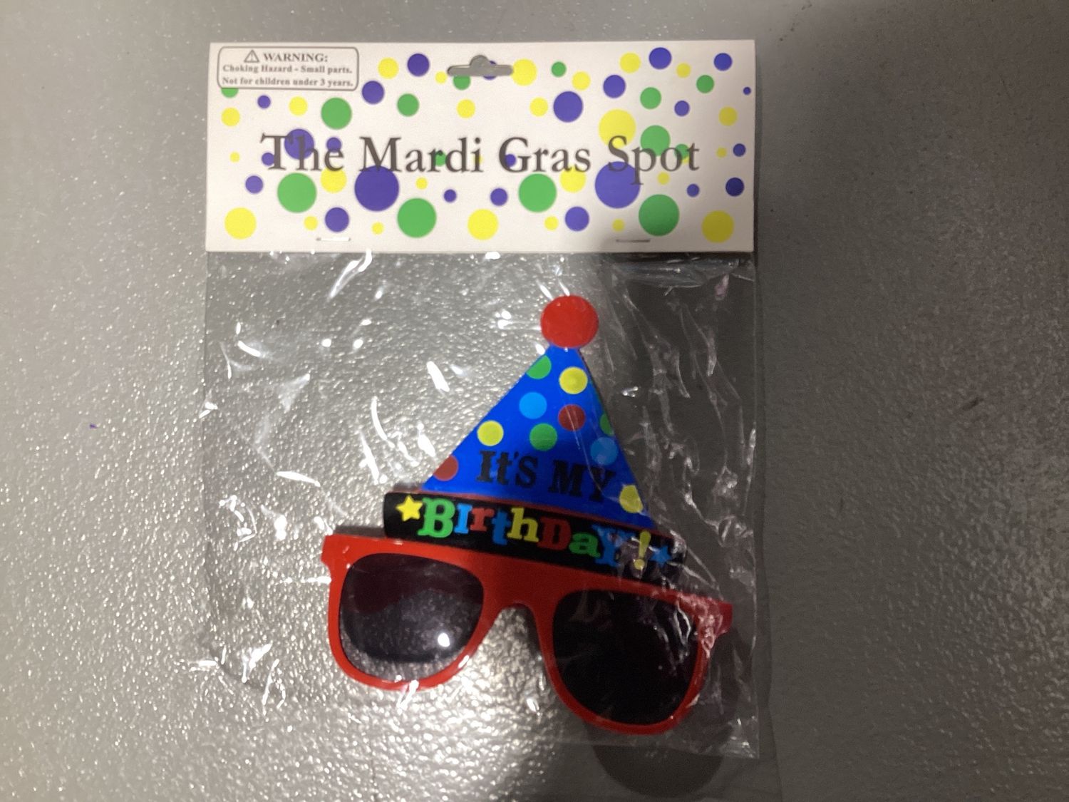 Happy Birthday Hat Sunglasses (Each)