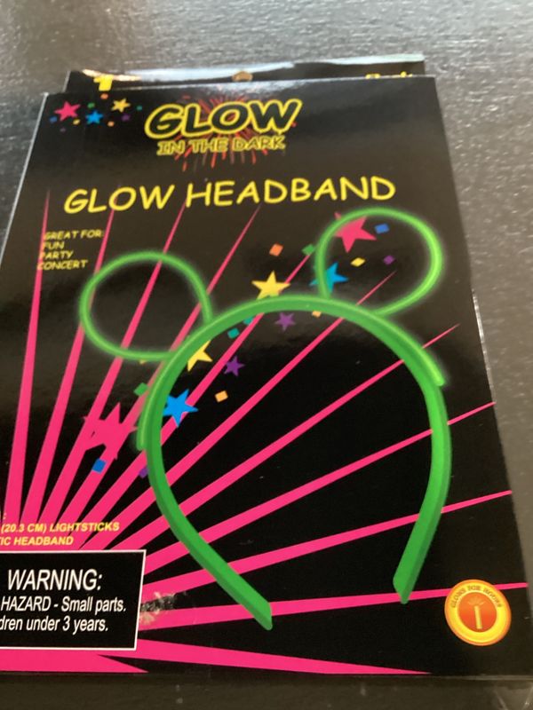 Green Glow Headband (Each)