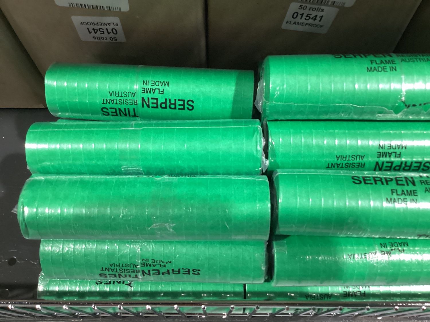 Green Serpentine Streamers single