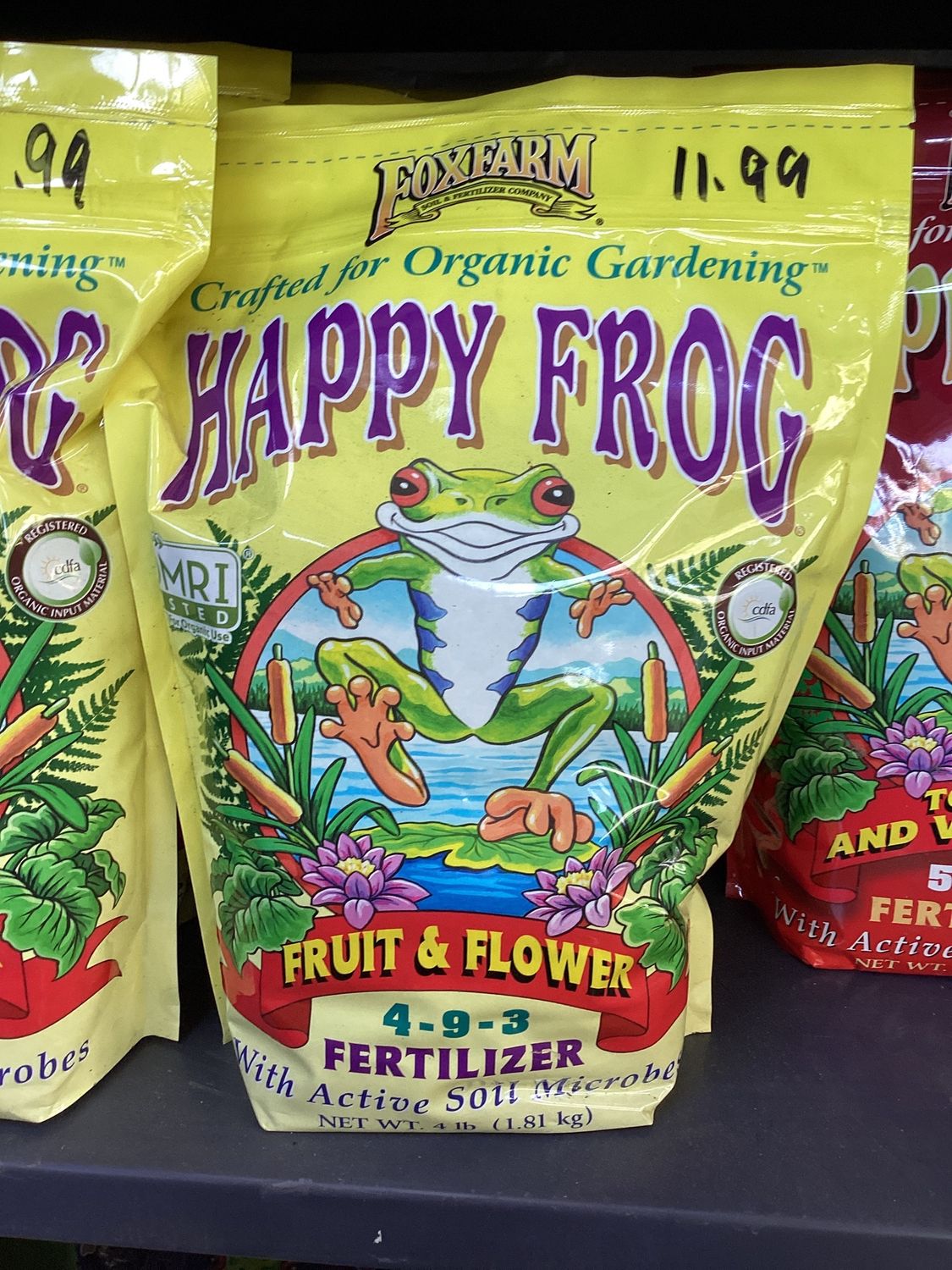 Happy Frog Fruit &amp; Flower Dry Fertilizer - 4 lb