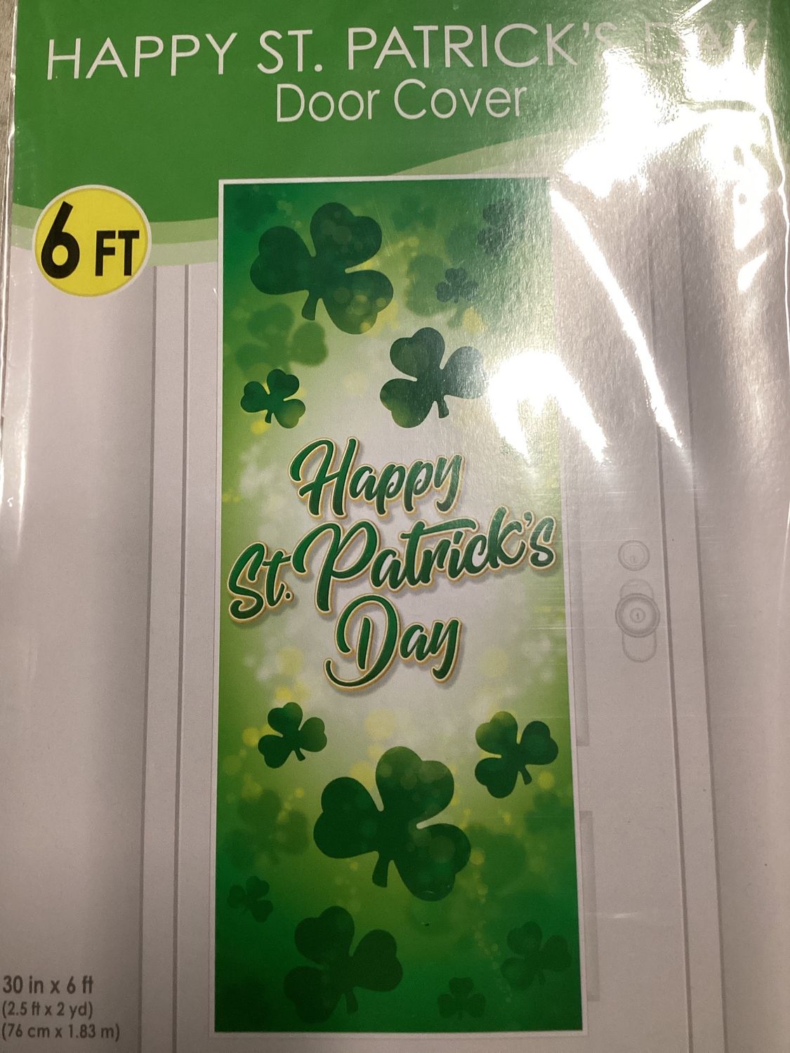Happy St. Patrick's Day Door Cover (Each)
