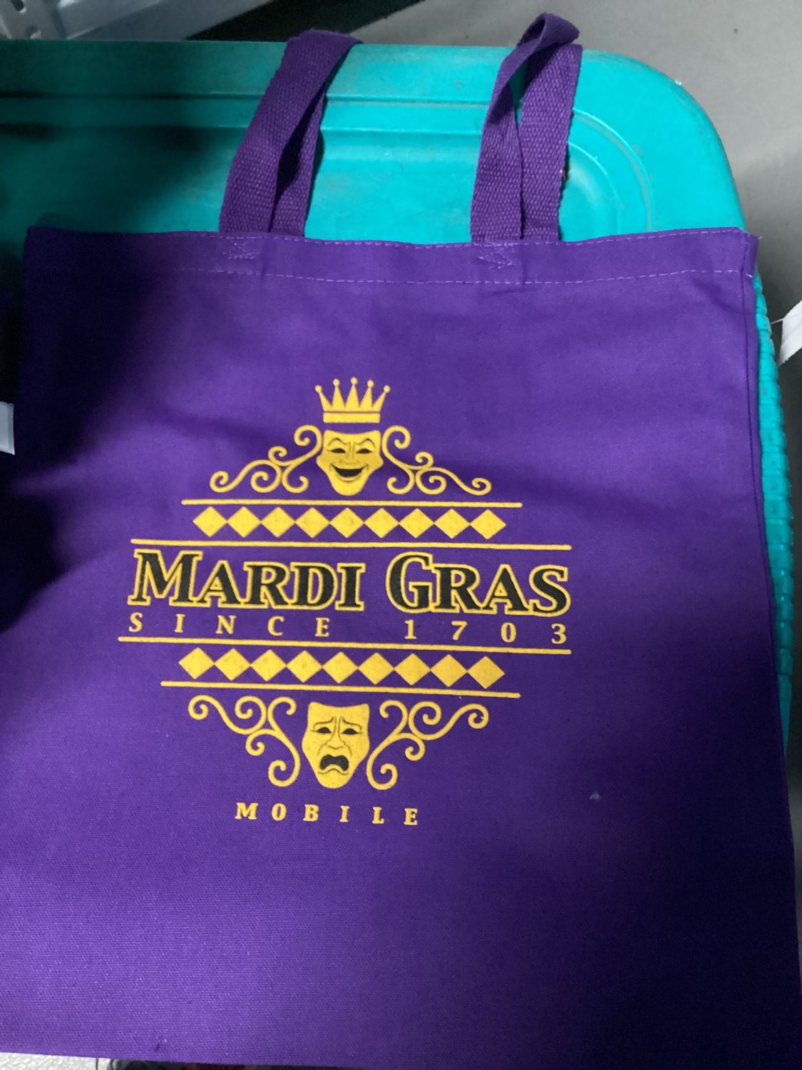 Harlequin Faces Tote Bag