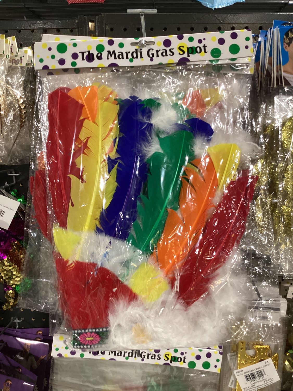 Indian Feather Head Piece (Each)