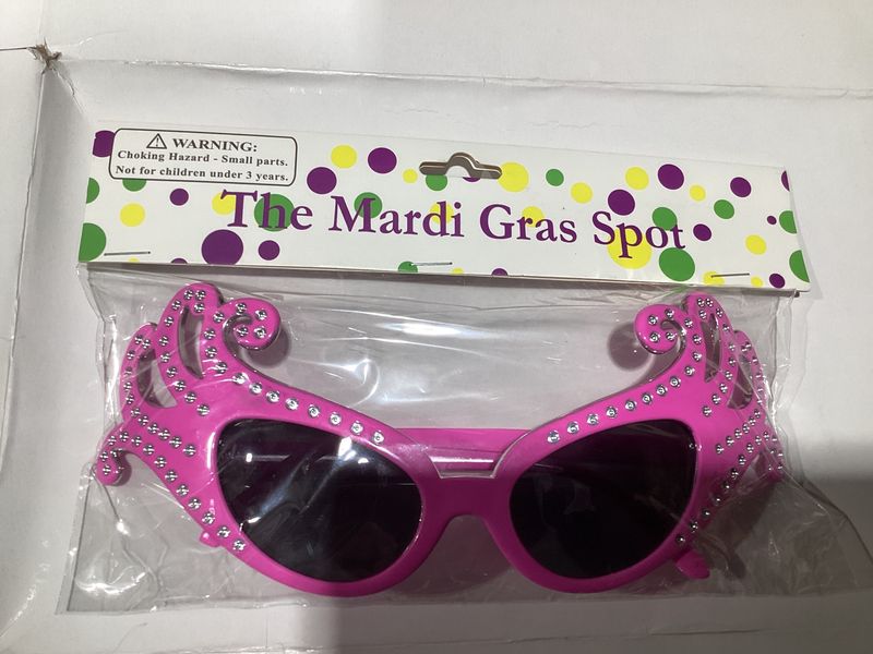 Hot Pink Cateye Sunglasses (Each)