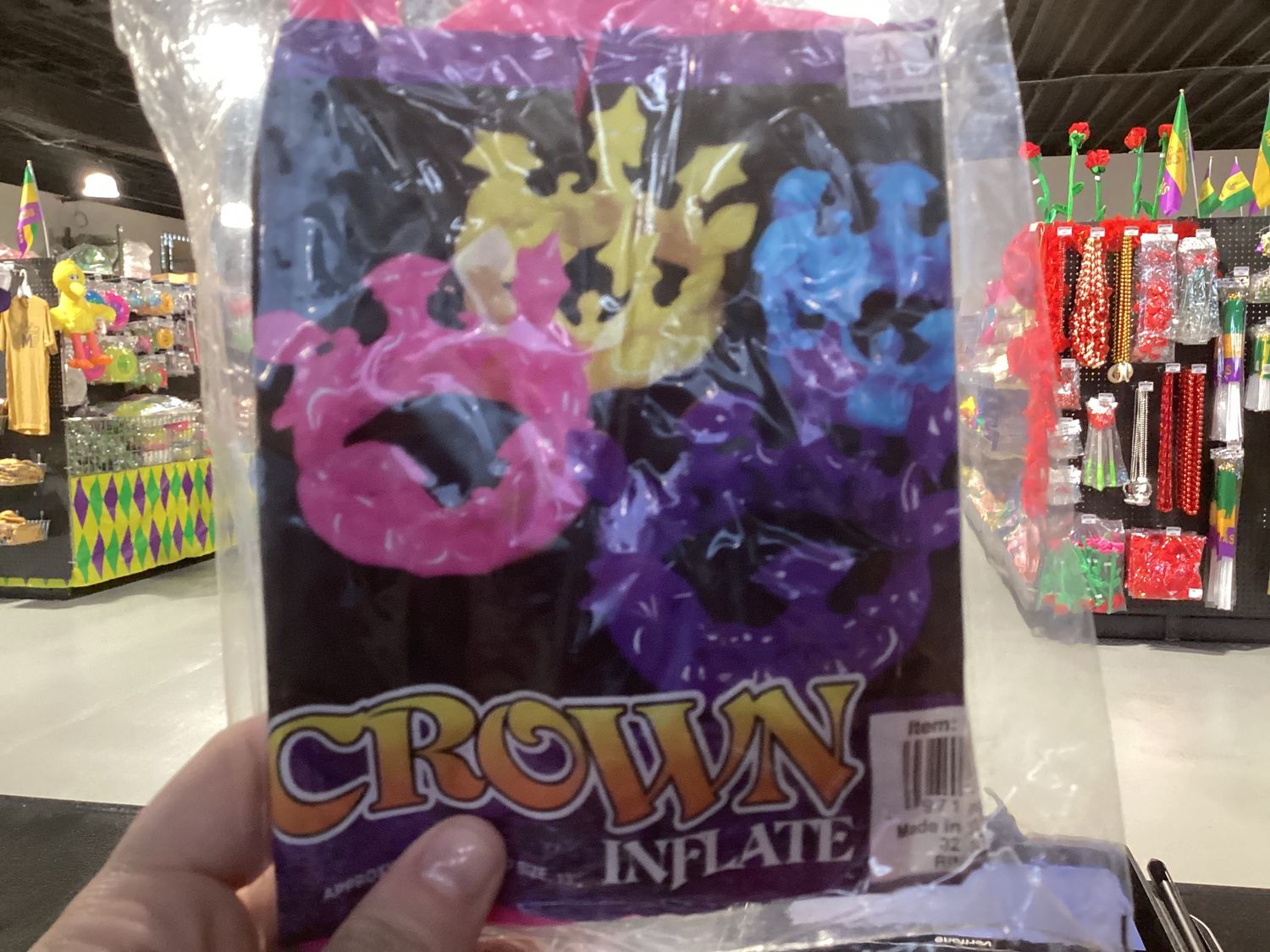 Inflatable Crown 13.25" (Each)