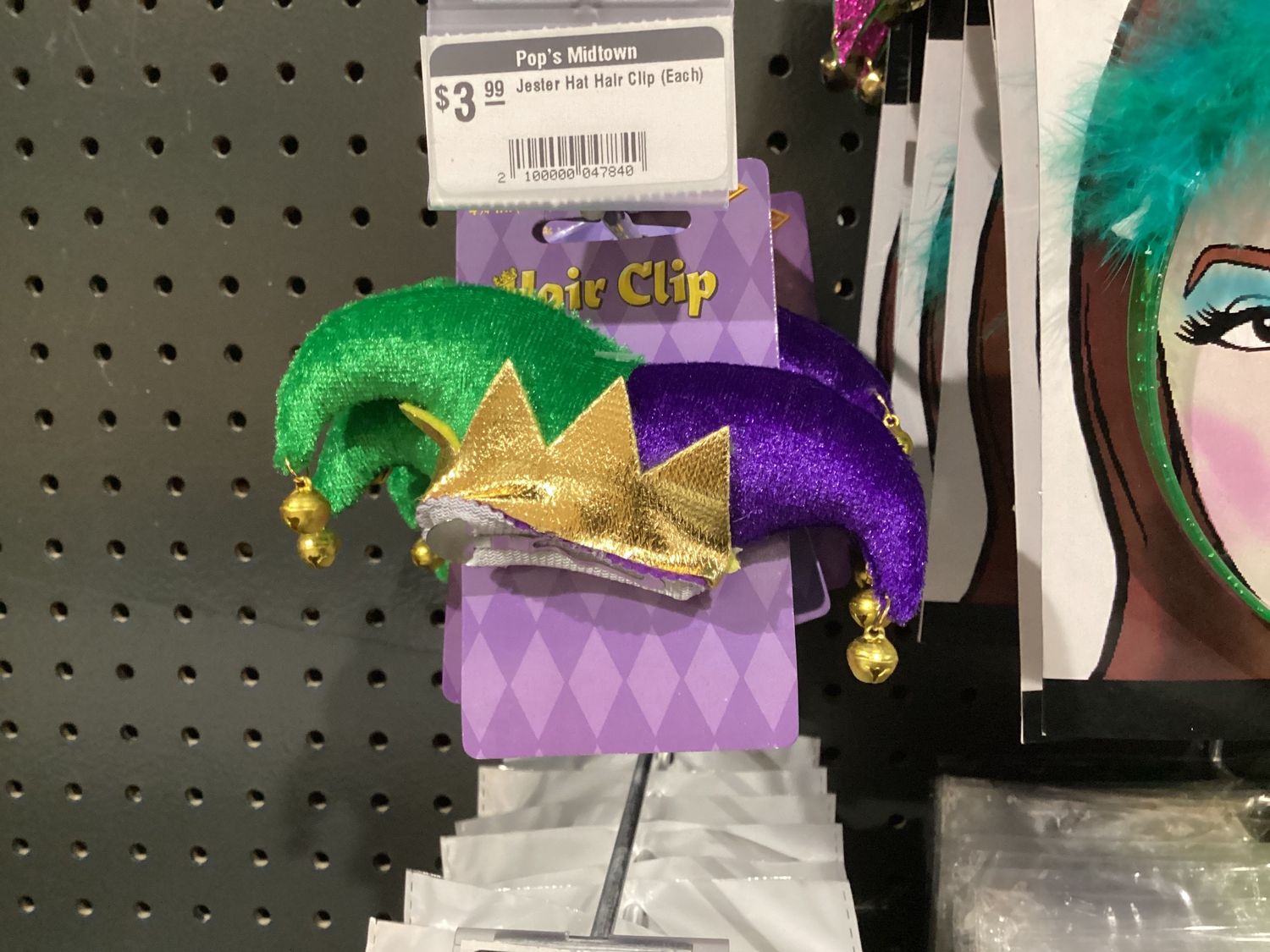 Jester Hat Hair Clip (Each)