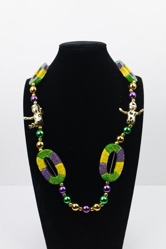 KING CAKE BABY BEAD single