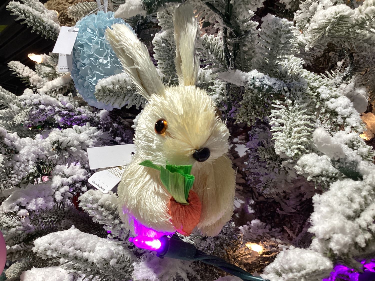 Laney Bunny White 3x4.75x3