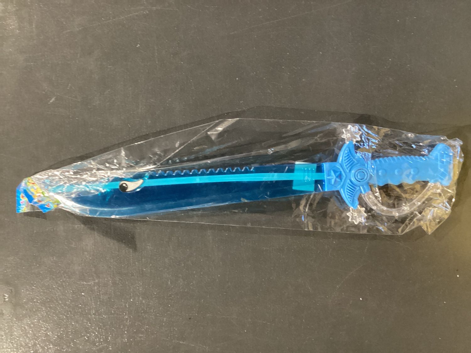 LED Flashing Shark Sword - 3 Assorted Colors (Dozen)