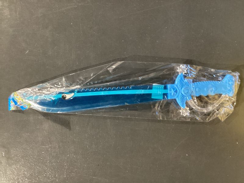 LED Flashing Shark Sword - 3 Assorted Colors (Dozen)