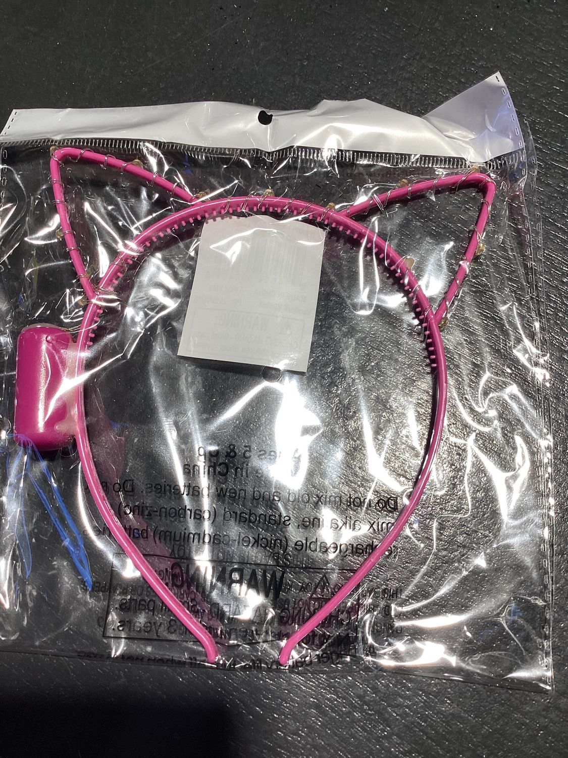 LED Cat Ears Headband (Each)