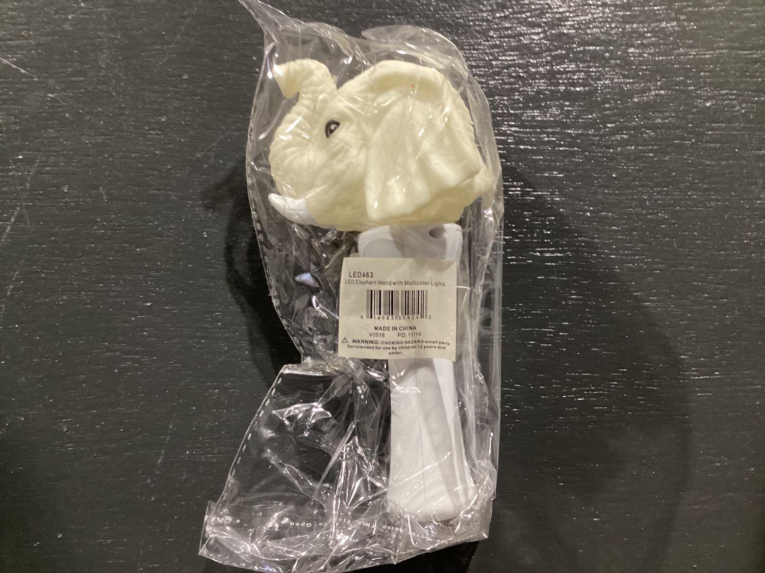 LED Elephant Wand with Multicolor Lights