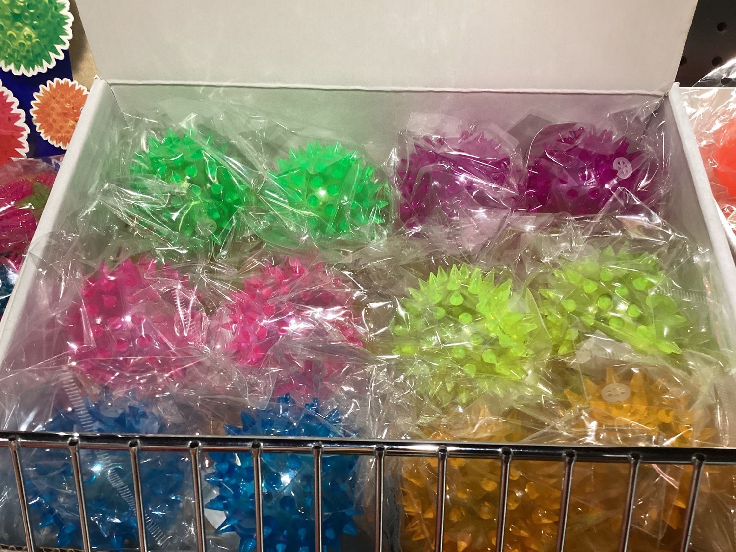 LED Spiky Massage Ball (Each)