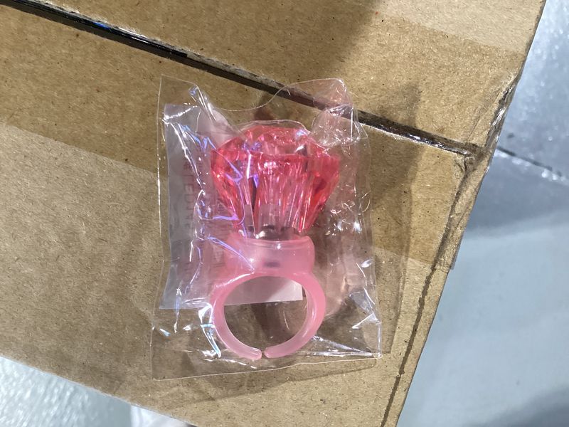 LED Pink Ring with White Lights (Each)