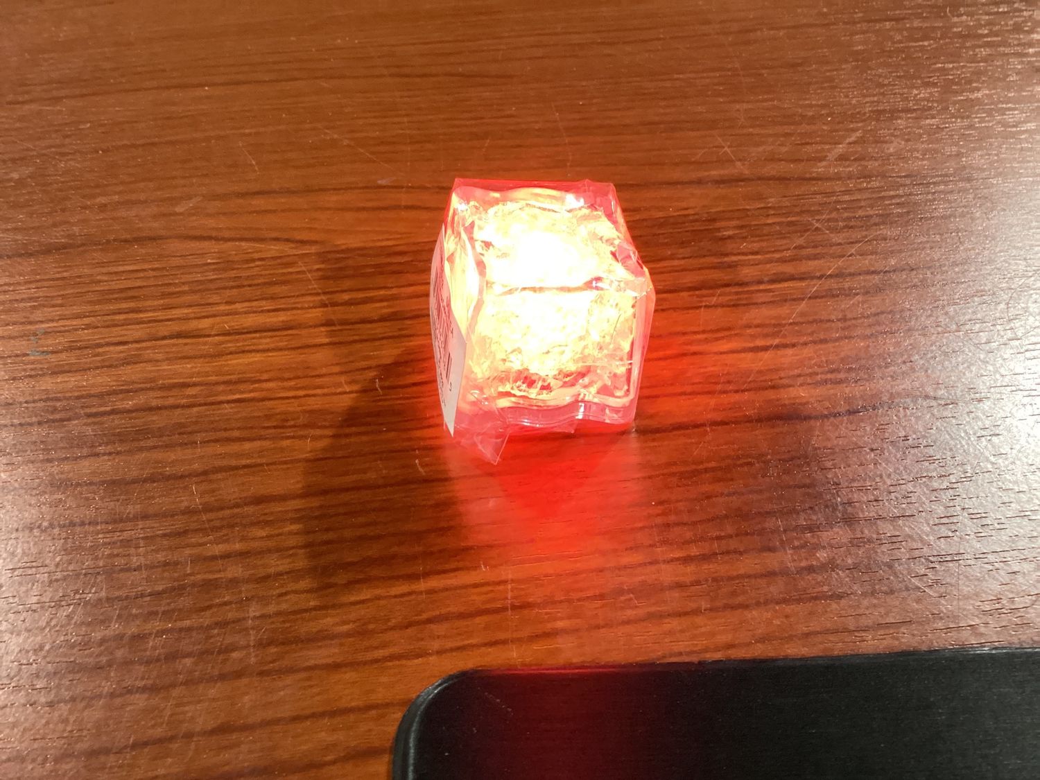 LED Red Ice Cube (Each)