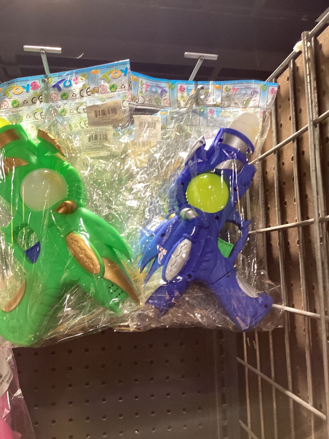 LED Plastic Gun with Sound (Each)