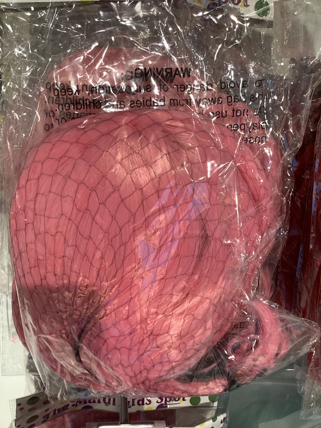 Light Pink Bob Wig (Each)