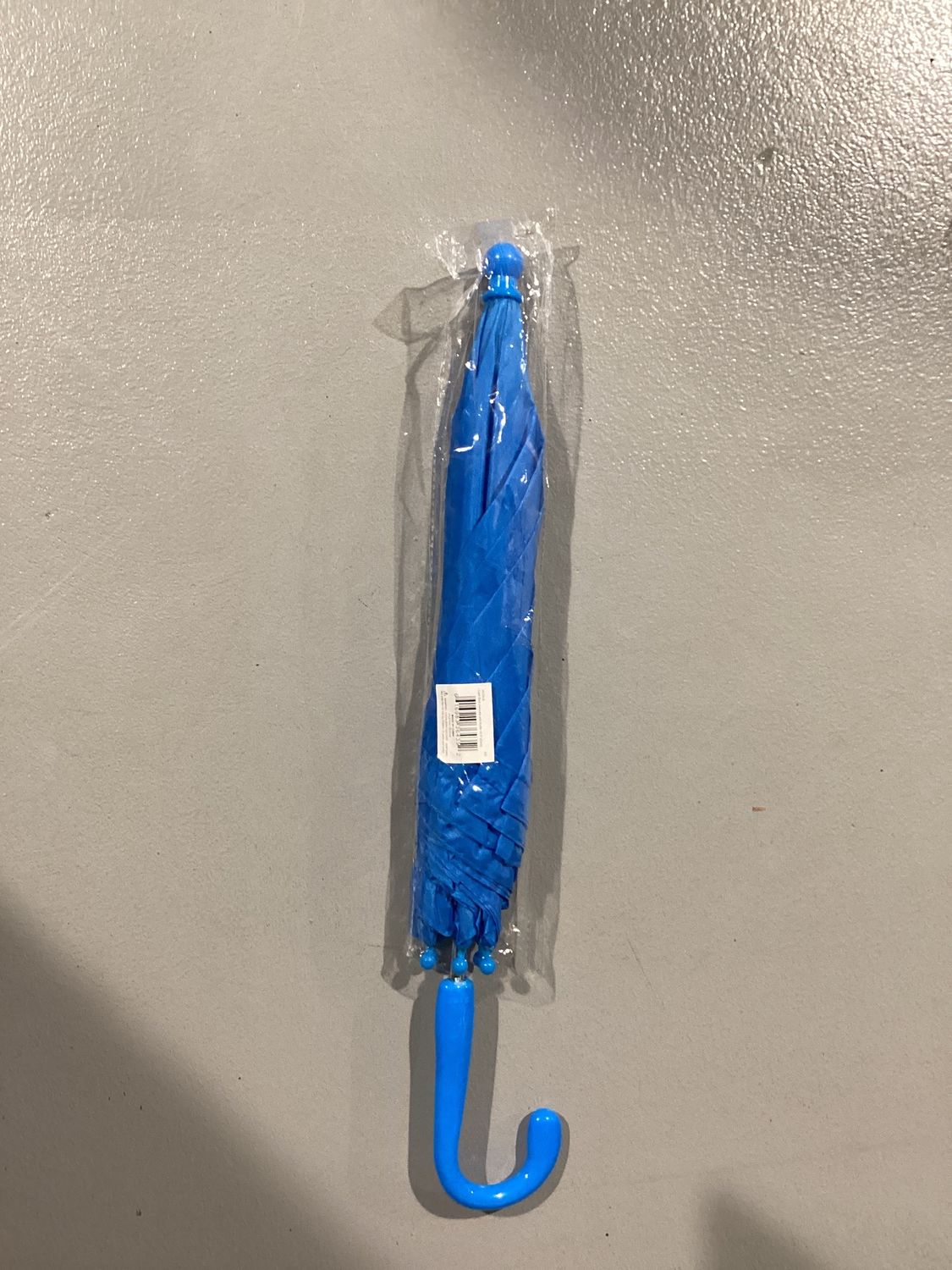 Light Blue Umbrella with Ruffle 14.5" (Each)