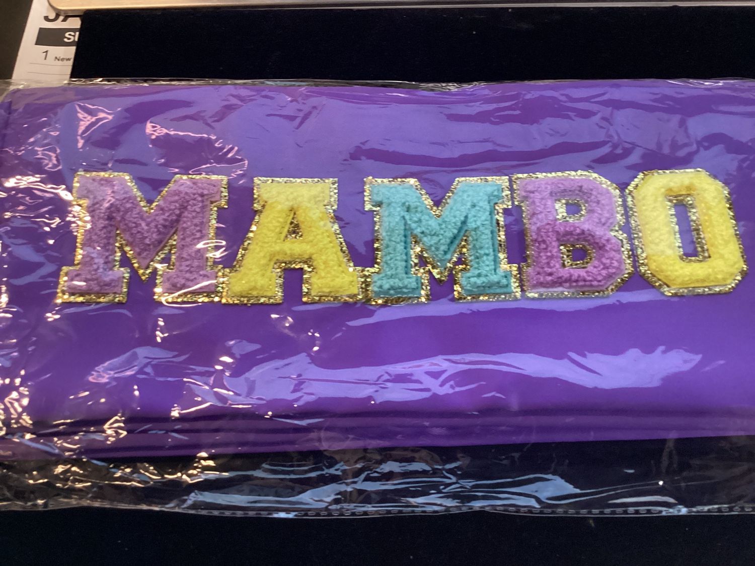 MAMBO Cosmetic Bag - 12.5" x 6" (Each)