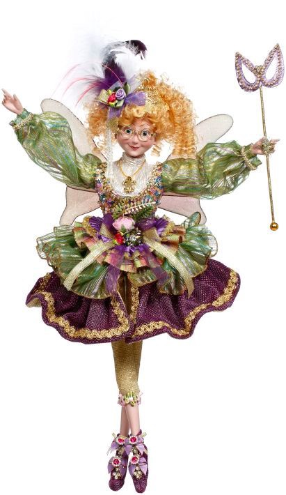 Madame Mardi Gras Fairy Medium 20.5 inch