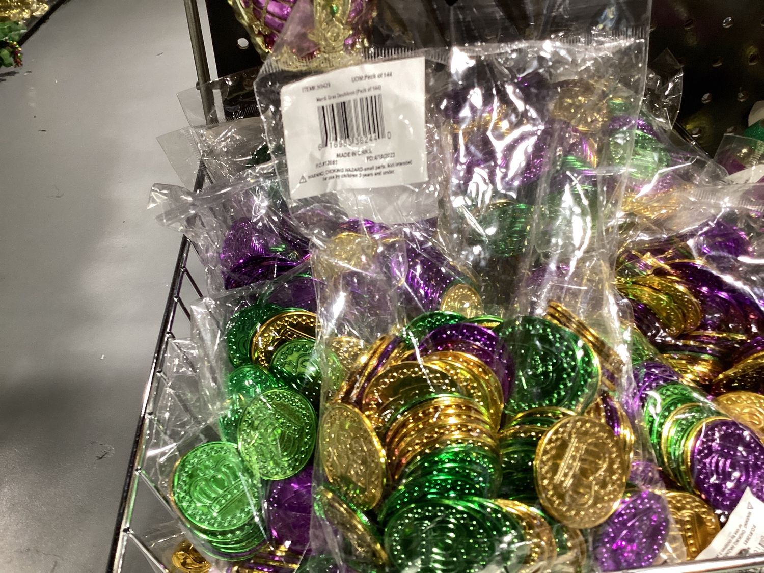 Mardi Gras Doubloon (Pack of 144)