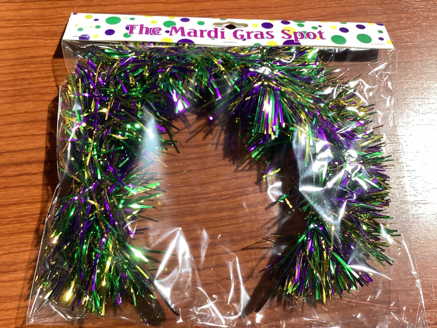 Mardi Gras Pom Pom Headband (Each)