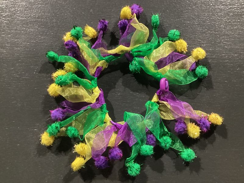 Mardi Gras Pet Collar - Small (Each)