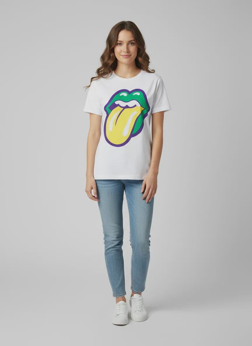 MG Lips Short Sleeve M