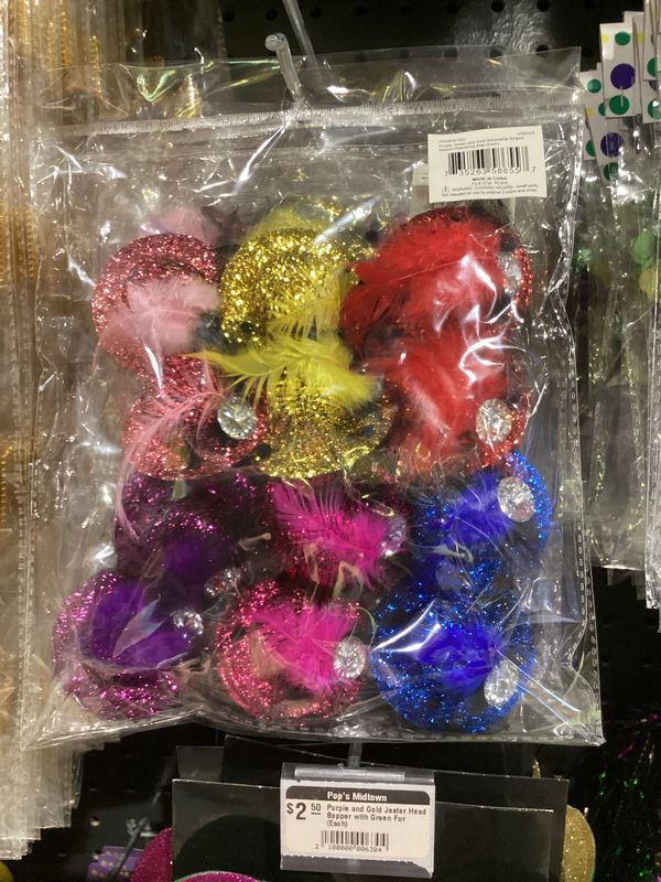 Mini Hat Clip 5cm - Assorted Colors (Dozen)