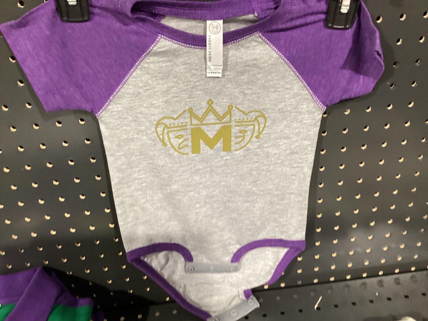 Mobile Mardi Gras Onesie - 12MO