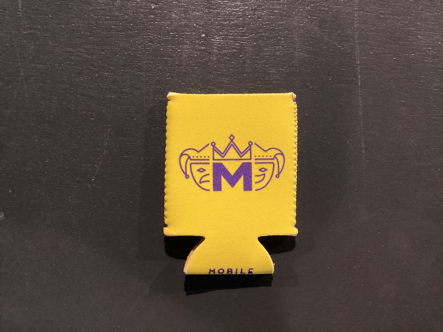 Mobile Mardi Gras Koozies - Gold